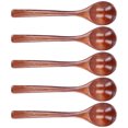 thumbnail image 3 of Long Handle Spoon, Practical No Peculiar Smell Soup Spoon With 5pcs For Home For Family Or Friends, 3 of 8