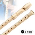 thumbnail image 4 of lionlar 6/8 Holes Baroque Recorder Soprano Recorder Flute Woodwind Instrument for School 8 Hole, 4 of 9