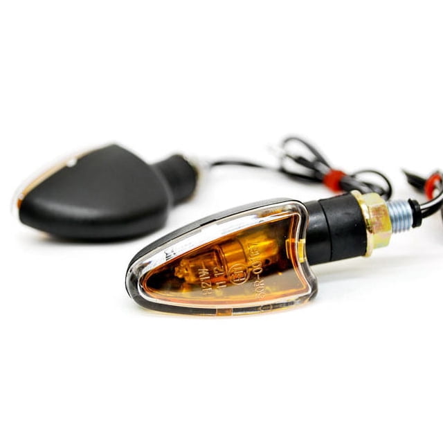 Krator Mini Custom Turn Signals Indicator Lights Lamp Compatible with Kawasaki Ninja ZXR ZX 1000 10R 12R 14R