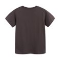 thumbnail image 4 of Chemises Garçons Été Décontracté Sport Respirant Manches Courtes Imprimé Dessin Animé Col Rond T-Shirts Café 2-3 Ans, 4 of 6