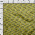thumbnail image 3 of oneOone Silk Tabby Olive Green Fabric Floral Craft Projects Decor Fabric Printed By The Yard 42 Inch Wide, 3 of 5