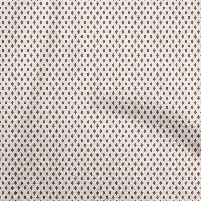 oneOone Cotton Poplin Brown Fabric Asian Block Craft Projects Decor Fabric Printed By The Yard 42 Inch Wide