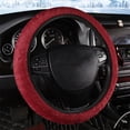 thumbnail image 1 of UsRHHA Elastic Stretch Steering Wheel Cover, Universal 14-15 Inch Non-Slip Car Wheel Protector, Soft Warm Breathable Mesh Fabric Cover for Winter Driving Decoration, 1 of 7