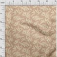 thumbnail image 3 of oneOone Silk Tabby Light Beige Fabric Tropical Craft Projects Decor Fabric Printed By The Yard 42 Inch Wide, 3 of 5