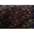thumbnail image 4 of oneOone Cotton Silk Fabric Leaves & Floral Block Decor Fabric Printed BTY 42 Inch Wide, 4 of 4