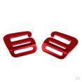 thumbnail image 1 of Almencla 3Pairs 1'' Aluminium Sangle Boucle g en Forme de Crochet pour Sac à Dos Sangle Ceinture Rouge, 1 of 8