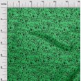 thumbnail image 2 of oneOone Silk Tabby Dark Green Fabric Block Sewing Material Print Fabric By The Yard 42 Inch Wide-XUG, 2 of 5