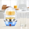 thumbnail image 1 of Clearance! Multifunctional Egg Cooker, Double Layer Egg Steamer for US Standard, Electric Egg Cooker for Soft Boiled, Hard Boiled, and Poached Eggs at Home, 1 of 7