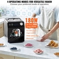 thumbnail image 3 of VEVOR 2 Qt Automatic Ice Cream Maker with Built-In Compressor – No Pre-Freezing – 4 Modes Gelato & Sorbet Machine – OPEN BOX – Tested & Guaranteed, 3 of 9