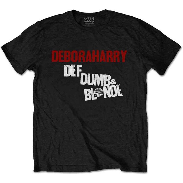 Debbie Harry Unisex T-Shirt Def, Dumb & Blonde