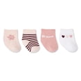 thumbnail image 1 of George Baby Girls' Layette 4-Pack Socks, 1 of 8