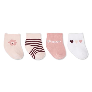 Lot de 4 paires de chaussettes George pour bébés filles