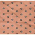 thumbnail image 4 of oneOone Organic Cotton Poplin Twill Fabric Lotus Block Decor Fabric Printed BTY 42 Inch Wide, 4 of 4