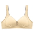 thumbnail image 2 of Bras for Women Plus Size Wireless Underwear Push Up Bra Everyday Bralettes, 2 of 4