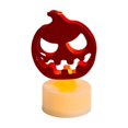 thumbnail image 1 of Electronic Candle Lights Festival LED Halloween Wind Lights Decorative Injection Candles Night Lights Halloween Style Desktop Scenery Natural Scent Wellness Candle Calm down Candle Beeswax Tealight, 1 of 3