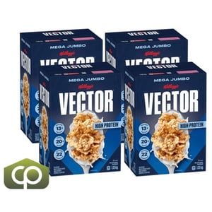 Kellogg’s Vector - 1.13 kg | Meal Replacement Cereal with 22 Essential Vitamins(4/Case)