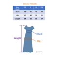 thumbnail image 4 of Chemin de Moda Women's Short Sleeve Button Front Love Print Floor-Length Long Nightgown, 4 of 4