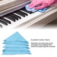 thumbnail image 3 of 5PCS Piano Cleaning Cloth, Cotton Multifunctional Reusable Musical Instruments Polishing Cleaning Cloth For Guitar Bass Violin, 3 of 8