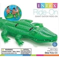 thumbnail image 4 of Intex Giant Gator Ride-On for Kids, Age 3+, Inflatable Pool Float, 45” x 80”, 4 of 4