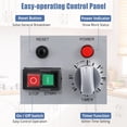 thumbnail image 3 of GloryStar 10.5QT Commercial Food Mixer with Timing Function, 650W 110V Electric Dual Rotating Dough Kneading Machine, 3 of 8
