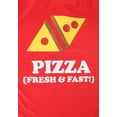 thumbnail image 3 of Adult Pizza Delivery Guy Costume with Box, 3 of 5