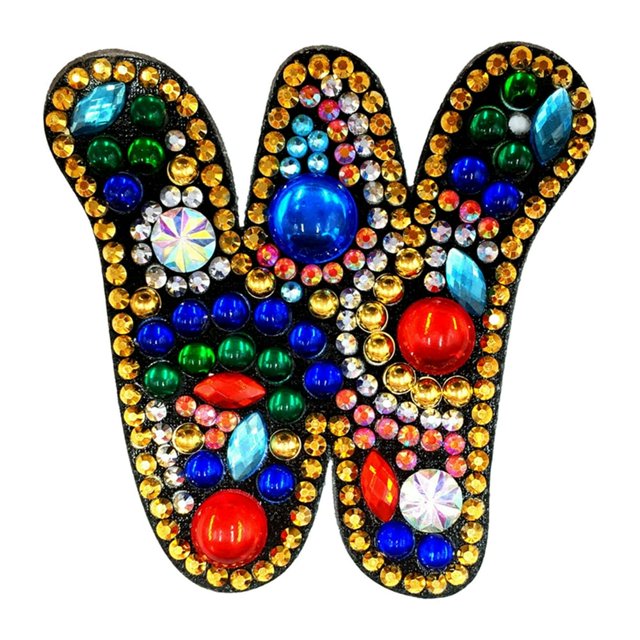 Porte-clés de Noël 26 Lettres Pendentif Strass