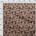 thumbnail image 3 of oneOone Cotton Silk Brown Fabric Abstract Floral Sewing Material Print Fabric By The Yard 42 Inch Wide-1ra, 3 of 5