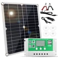 thumbnail image 1 of 20 Watt 12 Volt Solar Panel Kit Monocrystalline Solar Panel + 10A PWM Charge Controller, 1 of 8