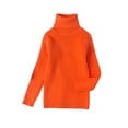 thumbnail image 1 of XZNGL Chandail à Col Roulé en Tricot pour Tout-Petits Enfants Bébé Doux Uni Chaud Chandail Crochet Chandail, 1 of 9