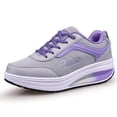 thumbnail image 5 of Chaussures pour Femmes Course Chaussures de Course pour Femmes Chaussures à Secouer Maille Semelles Épaisses Rehaussées Voyage Course Chaussures de Sport Femmes, 5 of 5