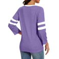 thumbnail image 5 of Timegard Hauts pour Femmes Grande Taille Col Rond Manches 3/4 T-Shirts Confortables Tunique Décontractée pour Porter avec des Leggings, 5 of 5