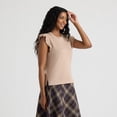 thumbnail image 4 of Mexx Women’s Crew Neck Knit Top with Ruffle Sleeves, 4 of 5