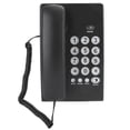 thumbnail image 2 of Desk Telephone Landline Telephone Fixed Telephone Office Telephone Business Telephone KXT504 Portable Family Business Office Fixed Landline Mute Function Telephone ABS Black, 2 of 8