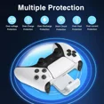 thumbnail image 3 of 3000mAh PS5 Controller Battery Pack, Fast Charging PS5 External Battery for Sony PlayStation 5 LIP1708 PS5 DualSense CFI-ZCT1W Wireless Controller, 3 of 7