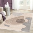 thumbnail image 1 of LaDole Rugs 6x9 ft Modern Premium Area Rug | Modern Carpet For Bedroom, Living Room, Kitchen, Dining, Indoor Floor Décor | Beige Blue, 1 of 4