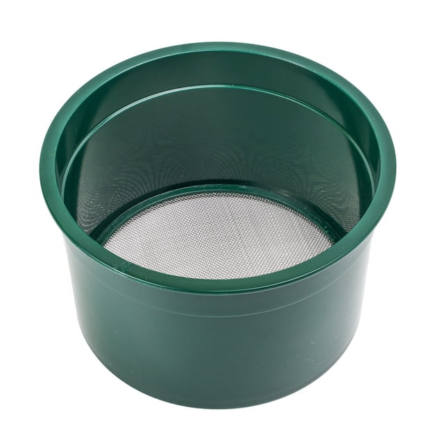 Tamis de Classification Gold Rush Mini 6 Pouces Pot de Prospection 30 Trous par Pouce Carré