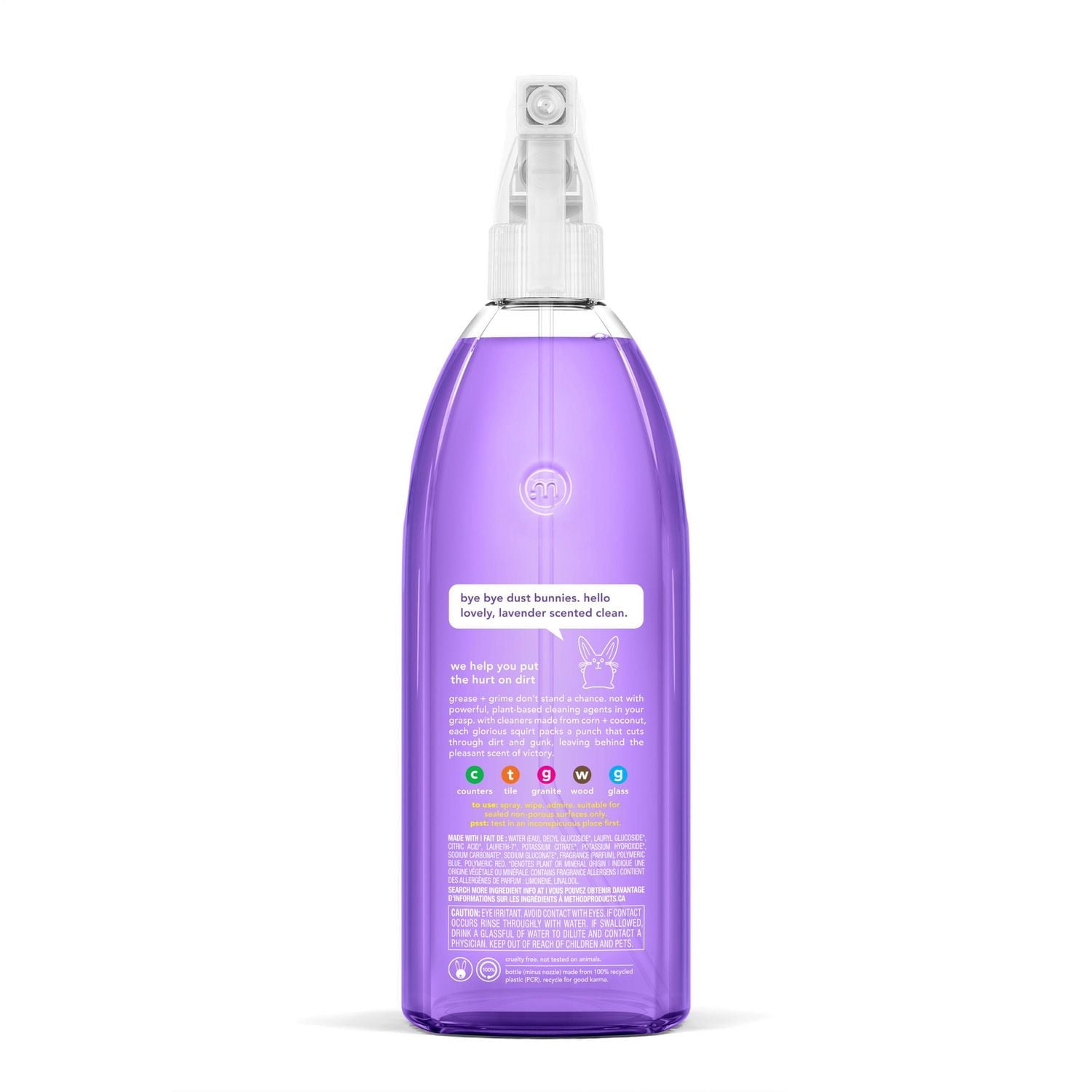 Method Nettoyant Tout Usage, Nettoyant Naturel, Lavande Française, 828 ml