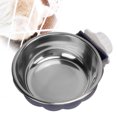 thumbnail image 4 of Chien Amovible Alimentation en Acier Inoxydable, Forme de Citrouille Multifonctionnelle Ronde Boucle à Vis Conception Suspendu Bol pour Chien Peu Profond pour les Chats pour les Cobayes pour les Oiseaux Orange, Jaune, Bleu, 4 of 8
