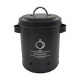 thumbnail image 4 of Farmhouse Storage Jar Vintage Vegetable Storage Container with Ventilation Holes black onions, 4 of 8