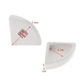 thumbnail image 2 of TISHITA 2Pieces Reptile Anti- Food Bowl Cup Turtle Worm Live Food Container White Angle M, 2 of 8
