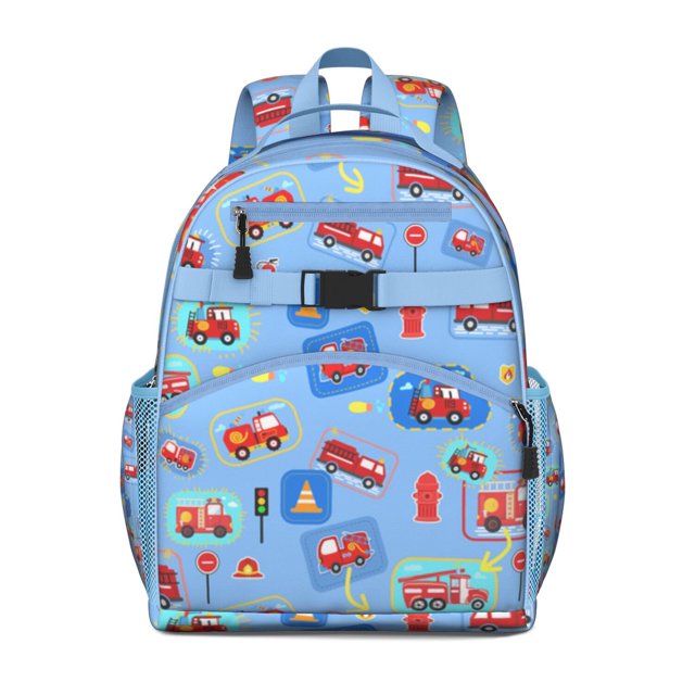 Sac à Dos pour Tout-Petits avec Bretelles Rembourrées Réglables, Boucle de Poitrine, Résistant à l'Eau, Durable, pour l'École