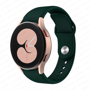 LEIXIUER No Gaps Silicone Strap for Samsung Galaxy Watch 4 40mm 44mm /Watch 4 Classic 42mm 46mm,20mm Sport Silicone replacement Wristband Bracelet for Galaxy Watch 4