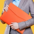 thumbnail image 3 of Folders for School,Heavy Duty Letter Size Pocket Folders with Fasteners,Colorful Brad Pockets for Document Organization,Office Home Student File Management Storage, 3 of 5