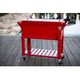 thumbnail image 3 of Permasteel Furniture Style Patio Cooler 80QT, 100 Cans - Red, 3 of 8