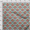 thumbnail image 2 of oneOone Polyester Tissu Lycra Style Argyle Tissu Imprimé Ikat par la Cour 56 Pouces de Large, 2 of 4