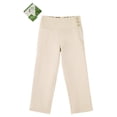 thumbnail image 2 of Bienzoe Girl's School Uniforms High Tech Durable Adjust Waist Pants Khaki 16, 2 of 4