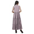 thumbnail image 4 of Moomaya Robe d'Été Sans Manches Chemise à Boutons Tenues Décontractées Femmes Grande Taille, 4 of 4