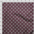 thumbnail image 4 of oneOone Rayon Dark Magenta Fabric Block Sewing Craft Projects Fabric Prints By Yard 56 Inch Wide-FK, 4 of 5
