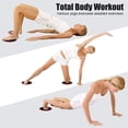 thumbnail image 3 of Runee Gliding Disc Sliders for Fitness and Training Workout - Dual Sided Core Sliders for Multipurpose Use - 2 Discs for Ultimate Full Body Workout at Home or Travel, 3 of 5
