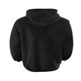thumbnail image 2 of Casual Solid Color Lightweight Pullover Hoodie  Men‘s Plush Sweatshirts, 2 of 5